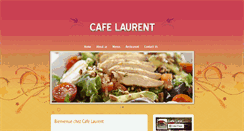 Desktop Screenshot of cafelaurent.com
